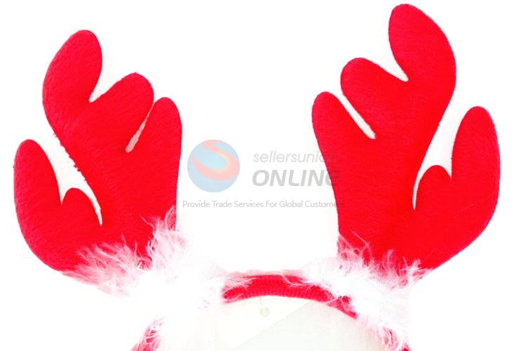 Best Quality Feather Antler Hair Clasp Christmas Hair Hoop