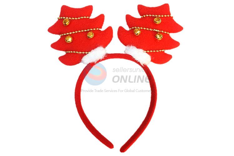 Creative Design Christmas Tree Hair Clasp With Bell