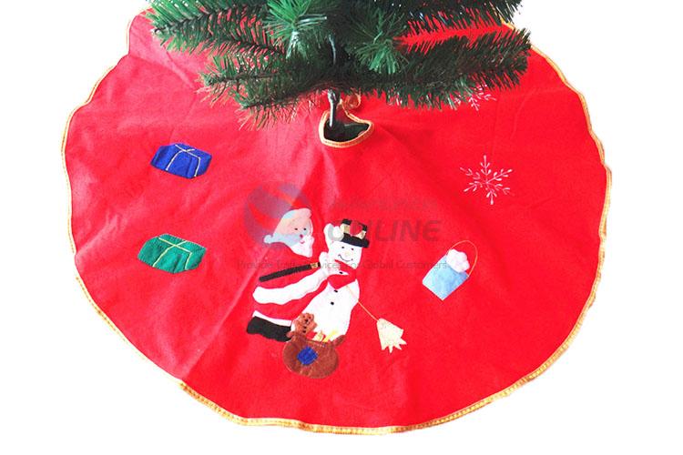 Fashion Printing Round Decorative Christmas Tree Skirt