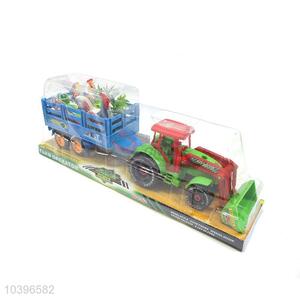 Great Farm Tractor with Tool Animal and Grass for Sale