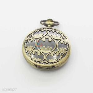 Quartz Movement Skeleton Pocket Watch