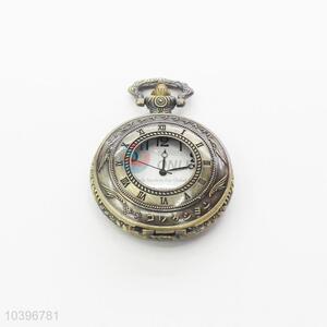 Quartz Movement Skeleton Pocket Watch