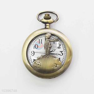 Vintage Quartz Movement Skeleton Pocket Watch