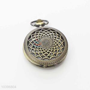 Quartz Movement Skeleton Pocket Watch