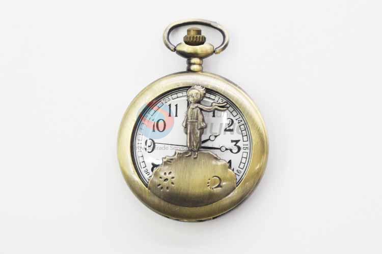 Vintage Quartz Movement Skeleton Pocket Watch