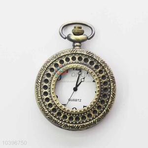 Vintage Quartz Movement Skeleton Pocket Watch