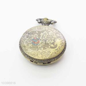 Paris Quartz Movement Skeleton Pocket Watch