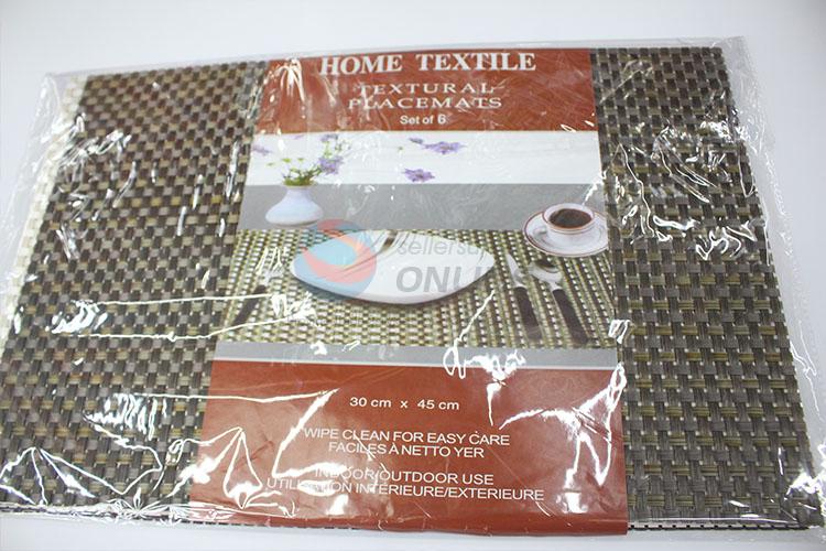 Comfortable factory price pu placemat