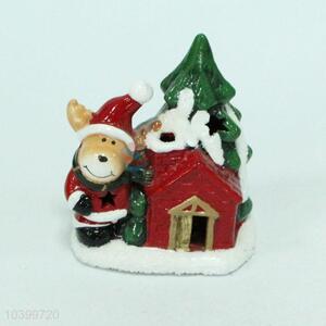 Colorful Christmas Ceramic Ornaments Porcelain Crafts