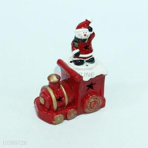 Home ornament ceramic santa gift decoration