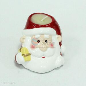 Wholesale Unique Design Christmas Ceramic Candle Decoration