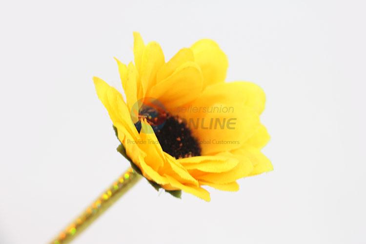 Factory Sales Creative Craft Flower Head  Ballpoint Pen School Stationery