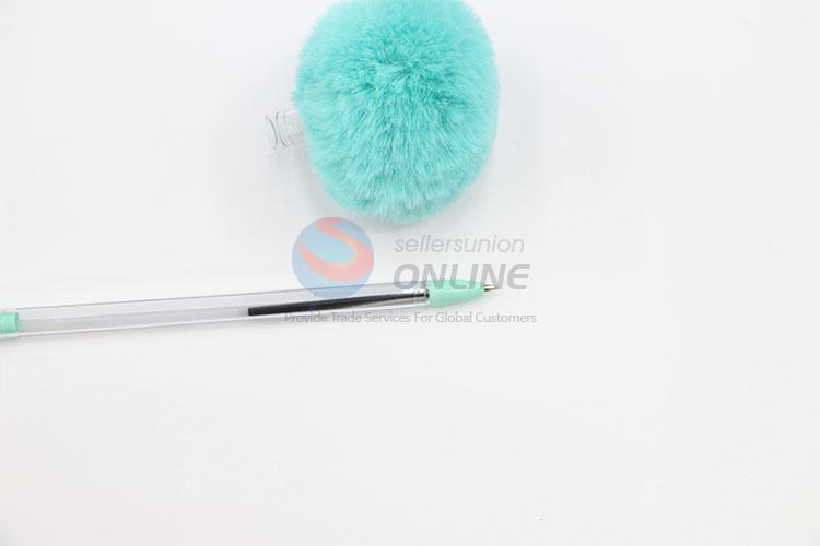 Modern Style Beautiful Gifts Feather Pen Hairball Gel Ink Pen