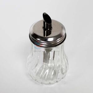 Cheap top quality transparent condiment bottle