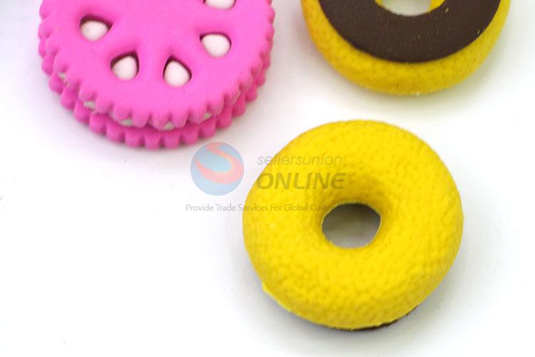 Factory Hot Sell Dessert Design Eraser for Student