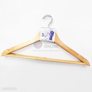 Durable Wooden Cloth Hanger, Pants Hanger, Hotel Hanger