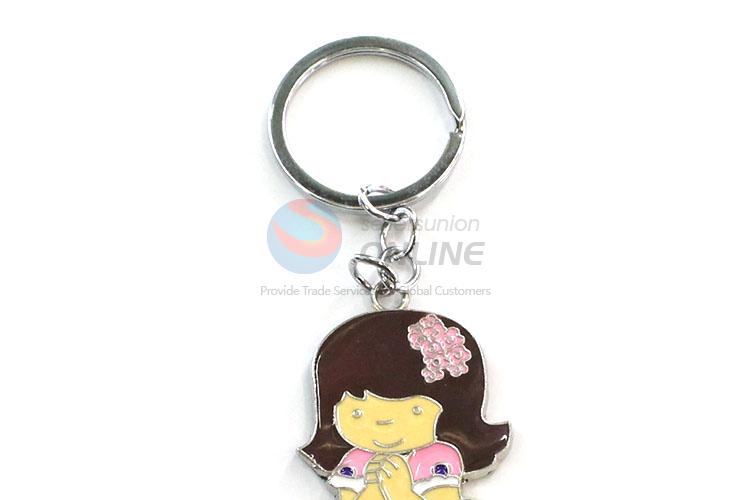 Creative Design Pretty Girl Key Ring Best Keychain