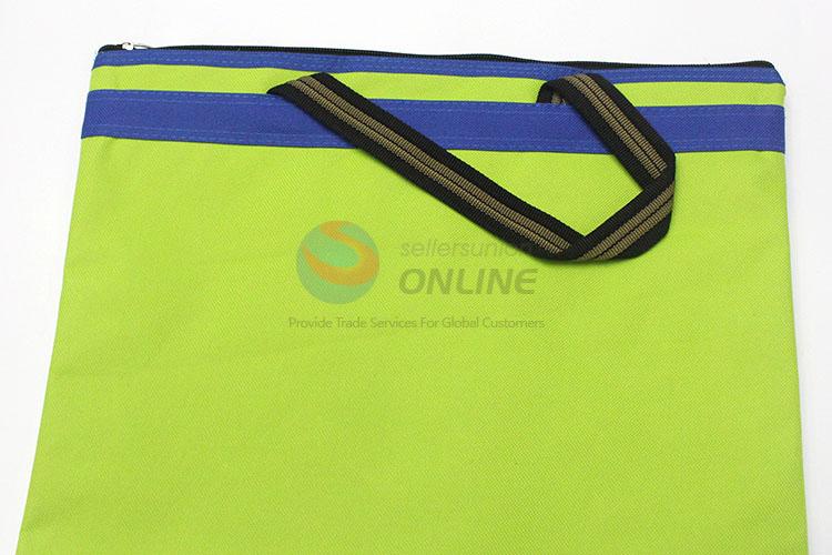 High Quality File Bag School & Office Ducument Bag Big Zipper Bag