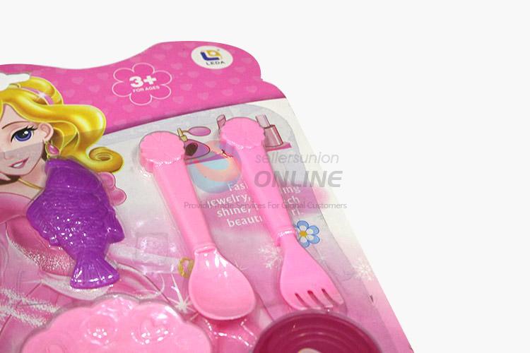 Good quality high sales plastic dinner service/tableware toy