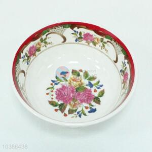 High Quality Flower Pattern Melamine Bowl