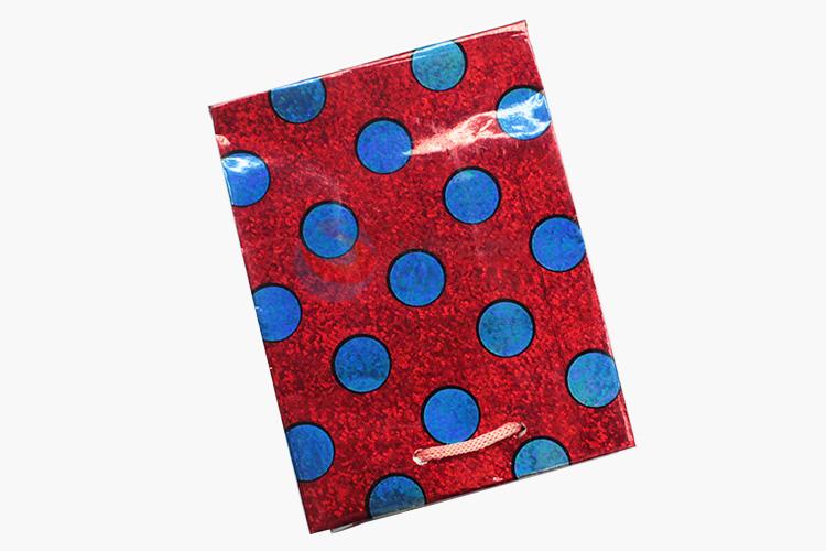 Factory supply cheap laser laminated gift bags with handles