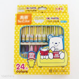 New 24pcs Crayons Set