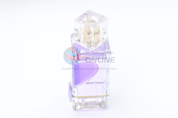 100ml lady sexy perfume floral purple glass bottle perfume