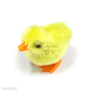 Cute Design Plush Little Duck On Chain Jumping Toy