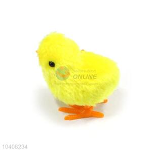 Custom Cartoon On Chain Jumping Plush Yellow Chick Toy