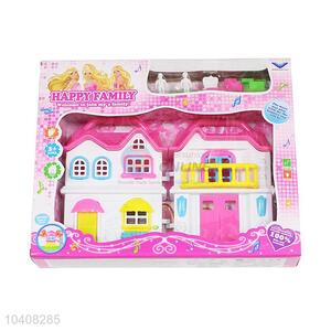 Popular Happy Family Villa Model Plastic Fancy Toy Set