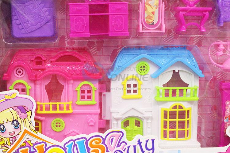 High Quality Colorful Toy Beautiful Doll House