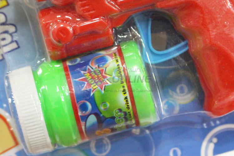 Summer Plastic Mini Toy Bubble Gun for Kid