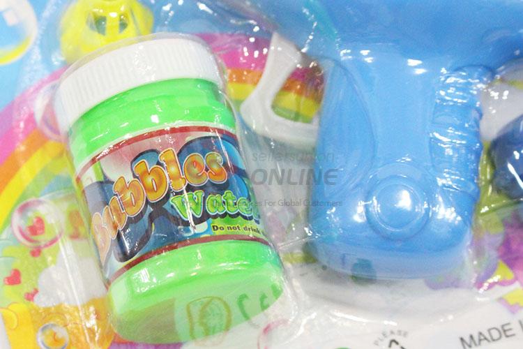 Cartoon Plane Bubble Gun with Bubble Water