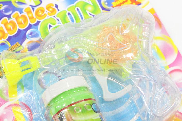 2 in 1 Toy Soap Bubble and Lighting Bubble Gun