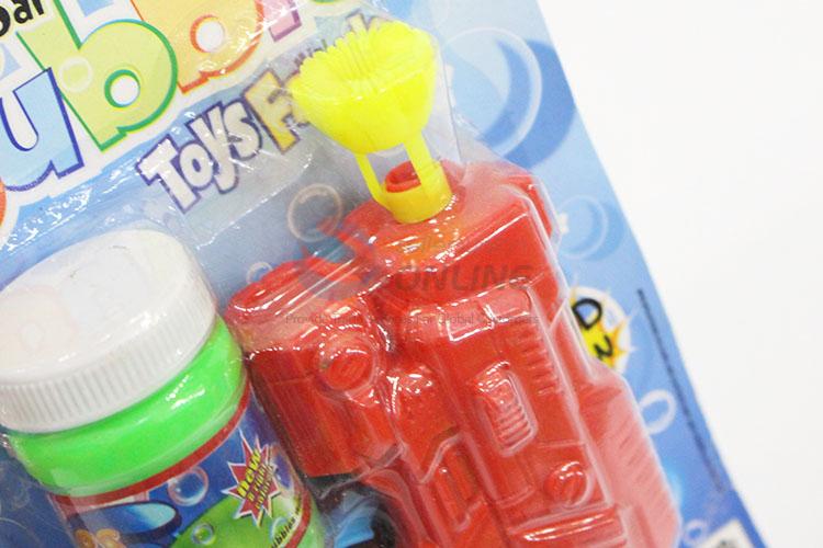 Summer Plastic Mini Toy Bubble Gun for Kid