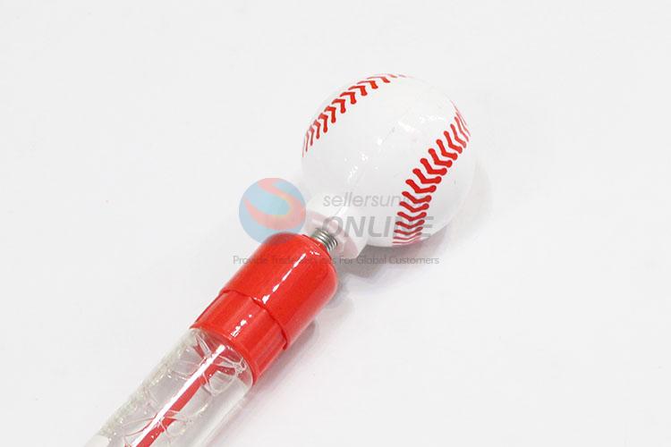 High sales baseball shape bubble sticks