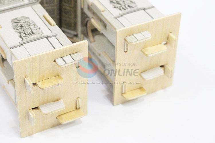 Recent Design World Building Wooden 3D Puzzles Set