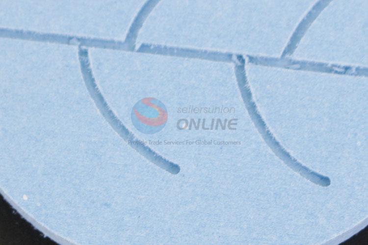 Leaf Shaped Strong Water Absorption Diatomite Cup Mat Inhibit Bacteria