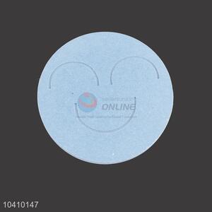 Round shaped quick dry cup coaster diatomite mat for cup