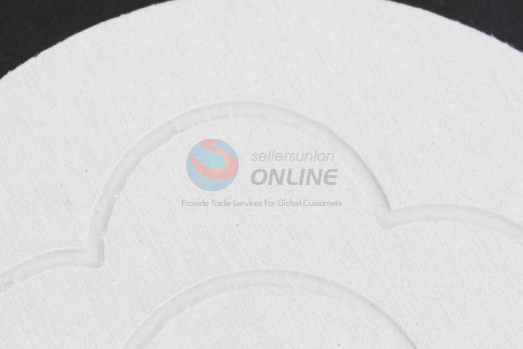 Round shape anti-slip diatom ooze coffee cup mats