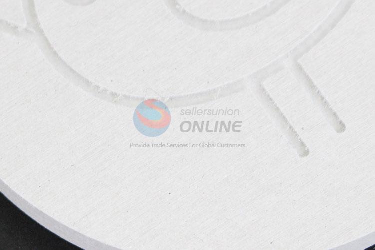 Wholesale eco-friendly fast drying diatomite round cup mat