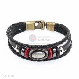 New Products Braided Leather Bracelet