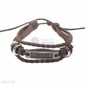 Most Popular Braided Leather Bracelet