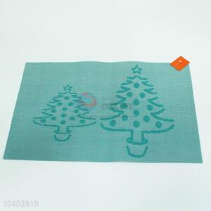 Hot Sale Rectangle PVC Knitted Table Placemat