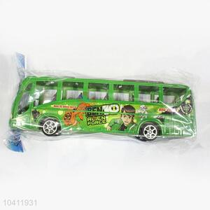 Promotional Item Plastic Toy Inertial Bus Kids Toy