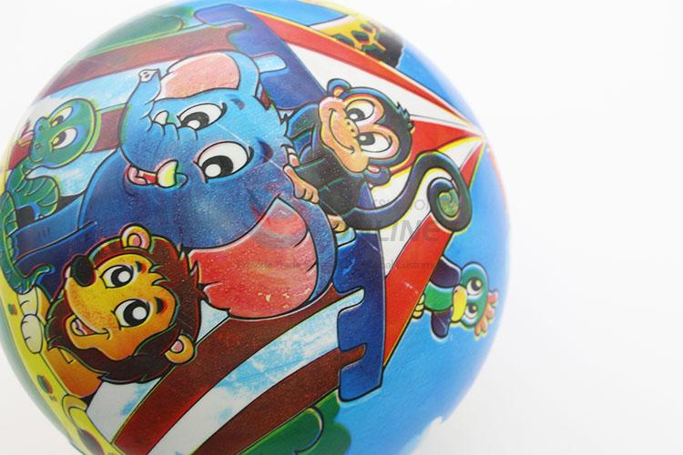 Cute printed beach toy ball for kids