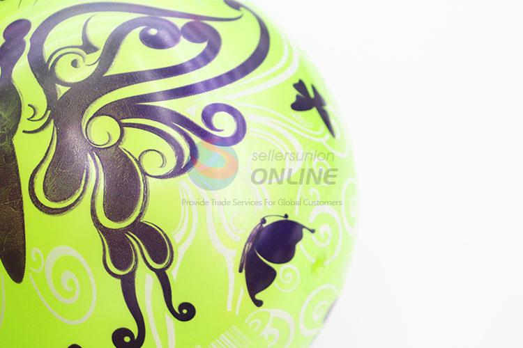 High quality inflate butterfly pattern pvc balls