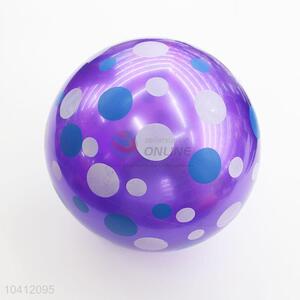 Creative dots printed inflatable pvc beach ball