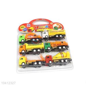 Factory Direct 6pcs Pull-back Engineering Trucks for Sale