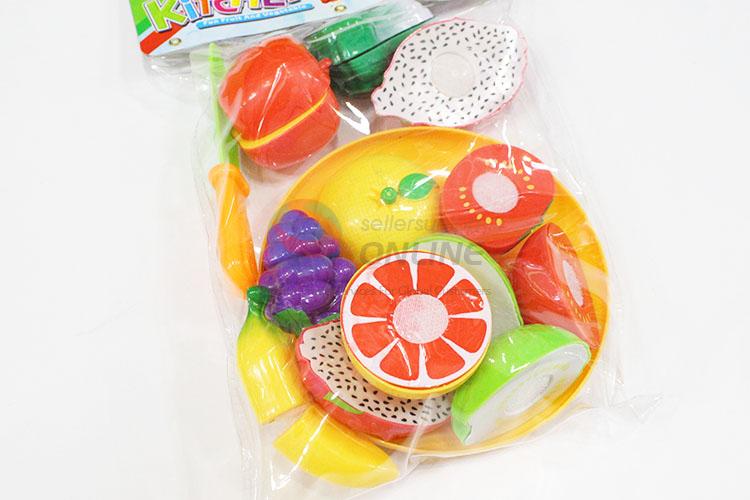 Promotional Gift Kitchen Set Toy Cutting Vegetables And Fruit